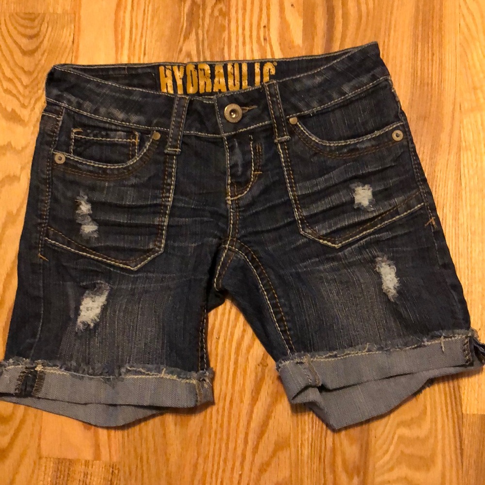 Hydraulic Jean shorts